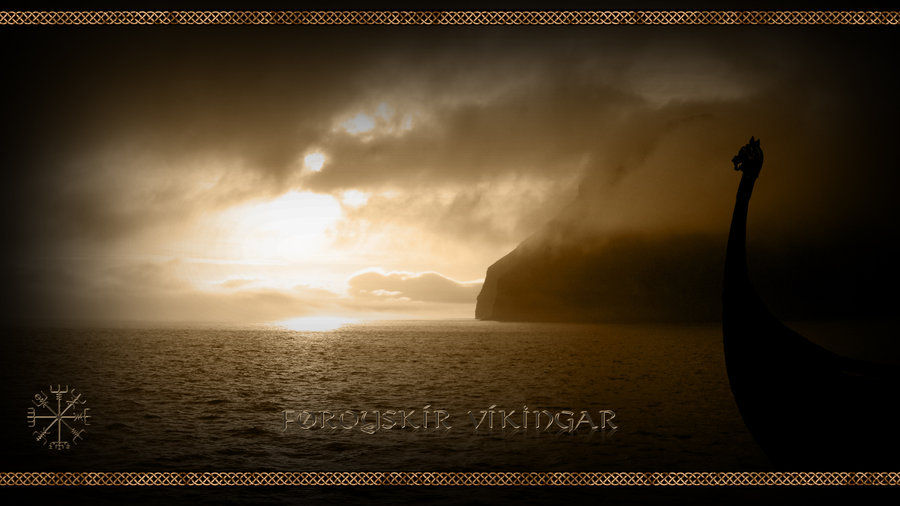 Faroese vikings wallpaper vegvisir by playswithwolves d5d6v9k